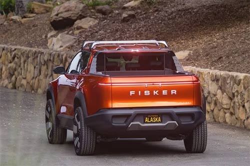 Fisker Alaska是一款新的电动皮卡概念车