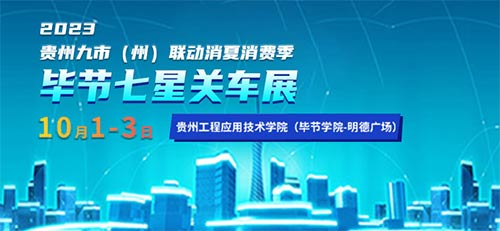 「毕节国庆车展」2023贵州九市州联动消夏消费季毕节七星关车展